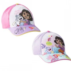 Niños Cerdá Kids Ropa Y Téxtil: Cosas Que Ponerse Para Niños |Regalos De Otras Series^Gorra Infantil Dora la Exploradora 53 cm Algodón y Poliéster
