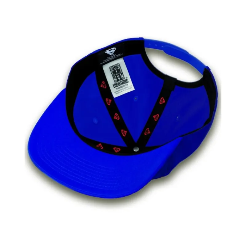 Hot Gorra Snapback Superman Logo DC Comics Algodón Ajustable Regalos De Superhéroes Dc|Moda Dc