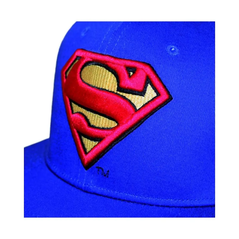 Hot Gorra Snapback Superman Logo DC Comics Algodón Ajustable Regalos De Superhéroes Dc|Moda Dc