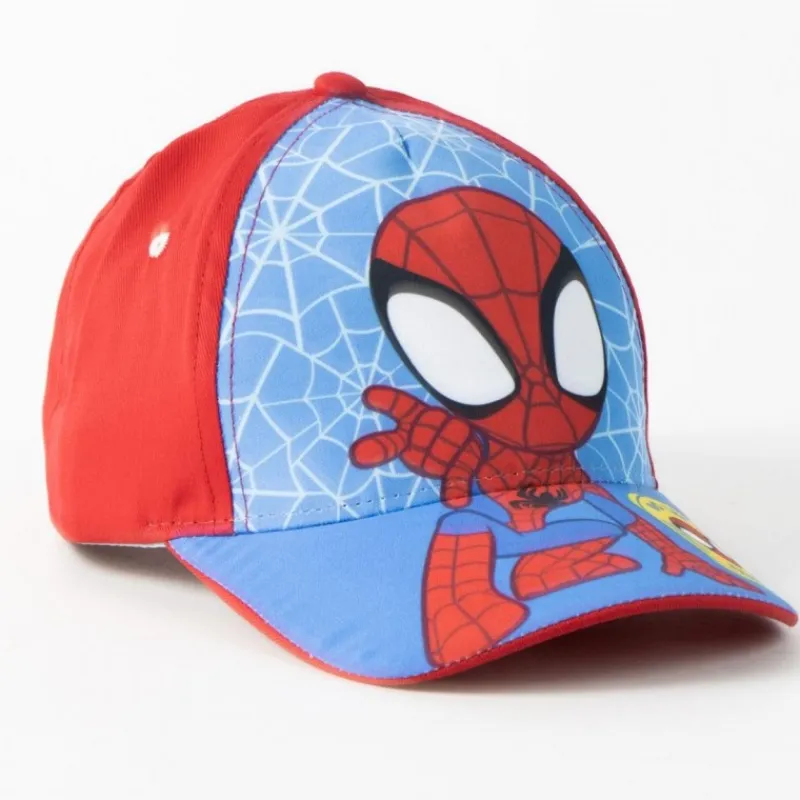 Niños Cerdá Kids Marvel Y Dc Para Niños|Ropa Y Téxtil: Cosas Que Ponerse Para Niños ^Gorra Spidey 53 cm - Algodón y Poliéster
