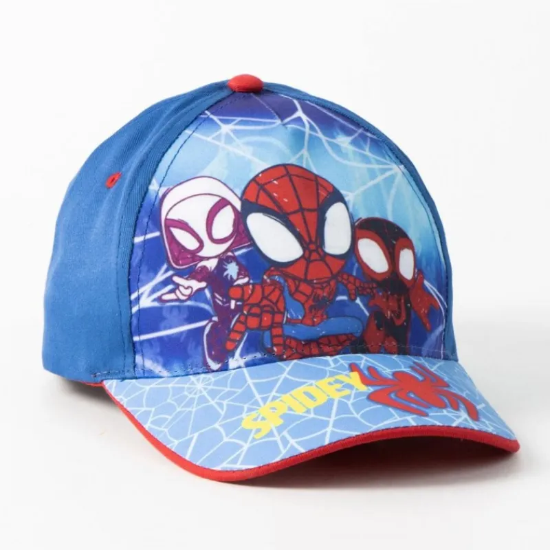 Niños Cerdá Kids Marvel Y Dc Para Niños|Ropa Y Téxtil: Cosas Que Ponerse Para Niños ^Gorra Spidey 53 cm - Algodón y Poliéster