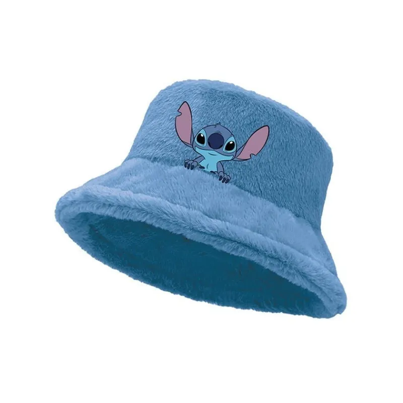 Arditex Películas Y Personajes De Disney ·Lilo Y Stitch^Gorro de pescador de peluche Stitch - Talla única 54-56 cm