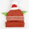 Cerdá Kids The Mandalorian^Gorro de Punto Christmas The Mandalorian 100% Acrílico Rojo