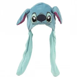 Best Gorro de Punto con Aplicaciones de Stitch - Azul Películas Y Personajes De Disney ·Lilo Y Stitch|Regalos Stitch Baratos