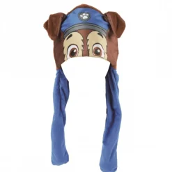 Niños Cerdá Kids Disney Para Niños|Tiempo Libre Kids^Gorro de Punto con Aplicaciones Paw Patrol, 100% Poliéster, Marrón