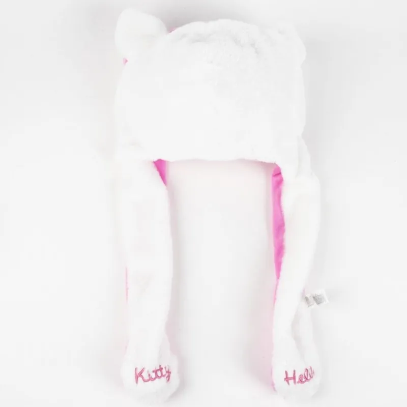 Best Gorro de Punto Hello Kitty Blanco 100% Poliéster Niños Ropa Y Téxtil: Cosas Que Ponerse Para Niños