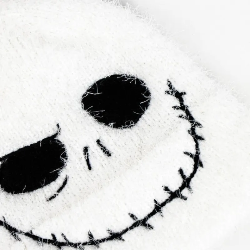 Cerdá Kids Pesadilla Antes De Navidad^Gorro de Punto Jack Skellington Blanco 100% Poliéster