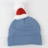 Niños Cerdá Kids Disney Para Niños|Disney Para Niñas^Gorro de Punto Navidad Stitch Azul 100% Acrílico