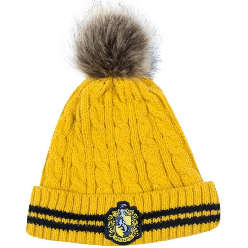 Cinereplicas Bolsos Y Complementos Harry Potter|Hufflepuff^Gorro Hufflepuff Harry Potter con Bola