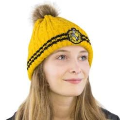 Cinereplicas Bolsos Y Complementos Harry Potter|Hufflepuff^Gorro Hufflepuff Harry Potter con Bola