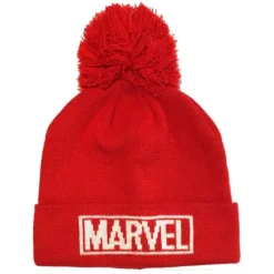 Gorro Logo Marvel Comics Moda Marvel