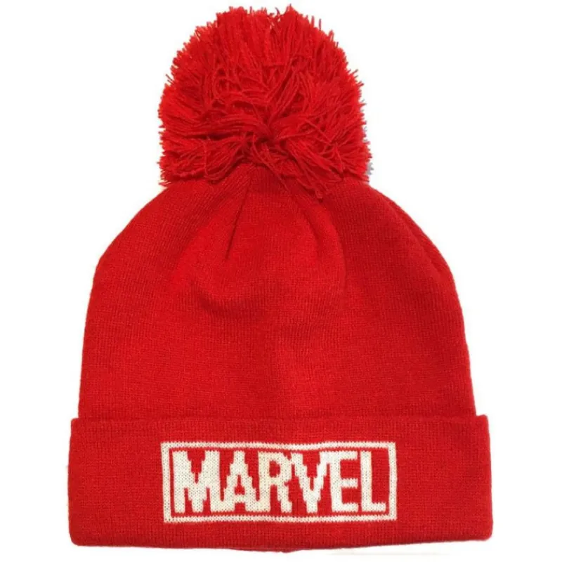 Gorro Logo Marvel Comics Moda Marvel