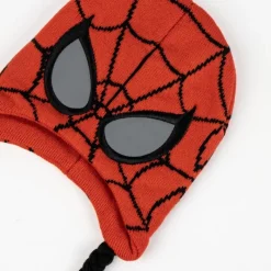 Clearance Gorro Peruano Spiderman 100% Acrílico Rojo Superhéroes Marvel|Moda Marvel