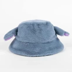 Cerdá Adult Películas Y Personajes De Disney ·Lilo Y Stitch|Regalos Stitch Baratos^Gorro Pescador de Pelo Stitch Azul 100% Poliéster