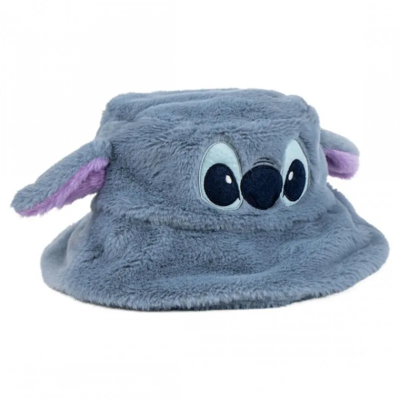 Cerdá Adult Películas Y Personajes De Disney ·Lilo Y Stitch|Regalos Stitch Baratos^Gorro Pescador de Pelo Stitch Azul 100% Poliéster