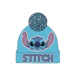 Sale Gorro Pom-Pom Lilo & Stitch Azul Claro Películas Y Personajes De Disney ·Lilo Y Stitch