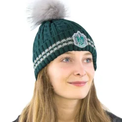 Outlet Gorro Slytherin Harry Potter con Bola Bolsos Y Complementos Harry Potter|Slytherin