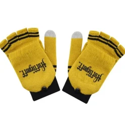 New Guantes con manopla Hufflepuff Harry Potter Bolsos Y Complementos Harry Potter|Hufflepuff