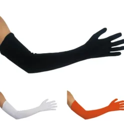 Mujer Disfrazzes Guantes Y Guateletes Para Disfraces|Disfraces Mujer^Guantes extra largos en varios colores 45 cm
