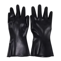 Outlet Guantes Negros Pvc de 33,5X14 cm Guantes Y Guateletes Para Disfraces|Accesorios Halloween Y Terror