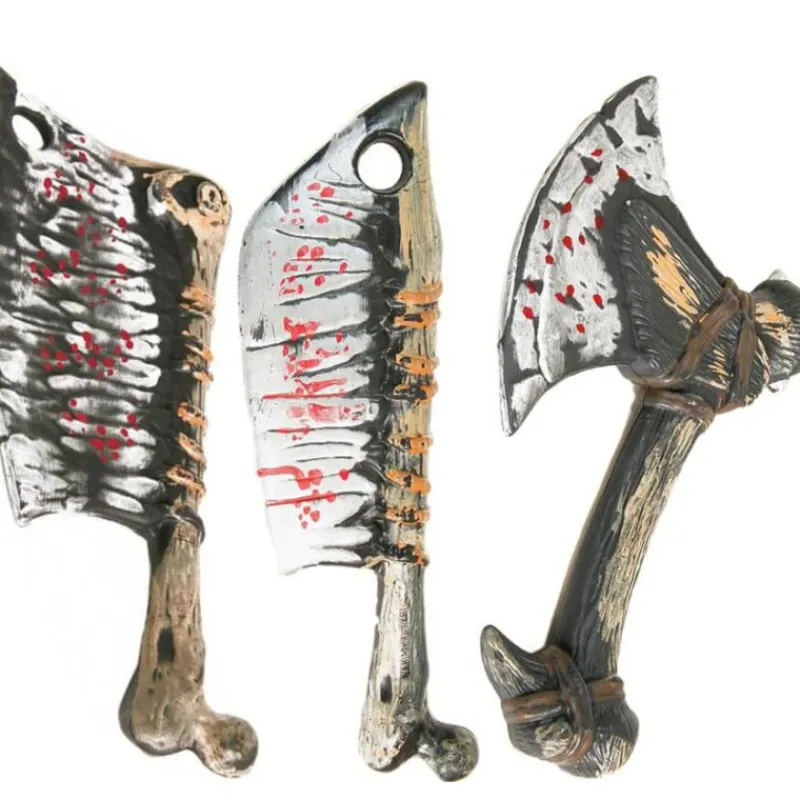 Best Hacha con sangre en modelos surtidos 33 cm Armas, Espadas Y Escudos Disfraces|Accesorios Halloween Y Terror