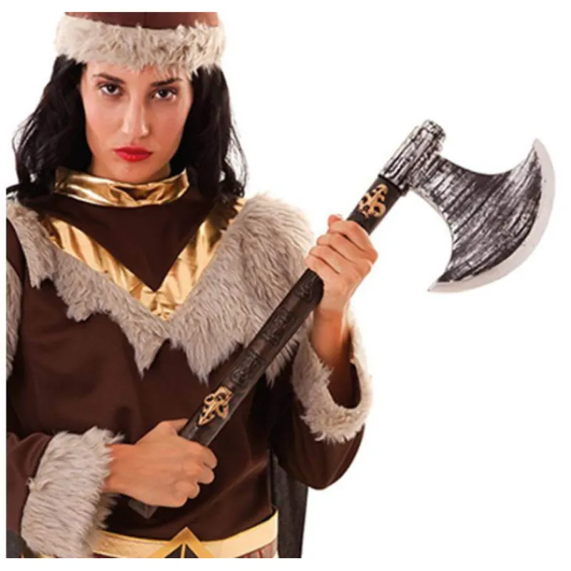 Online Hacha de Vikingo de 63 Cm Armas, Espadas Y Escudos Disfraces