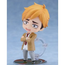 Hot Haikyu!! Figura Nendoroid Atsumu Miya Uniforme Escolar 10 cm Figuras