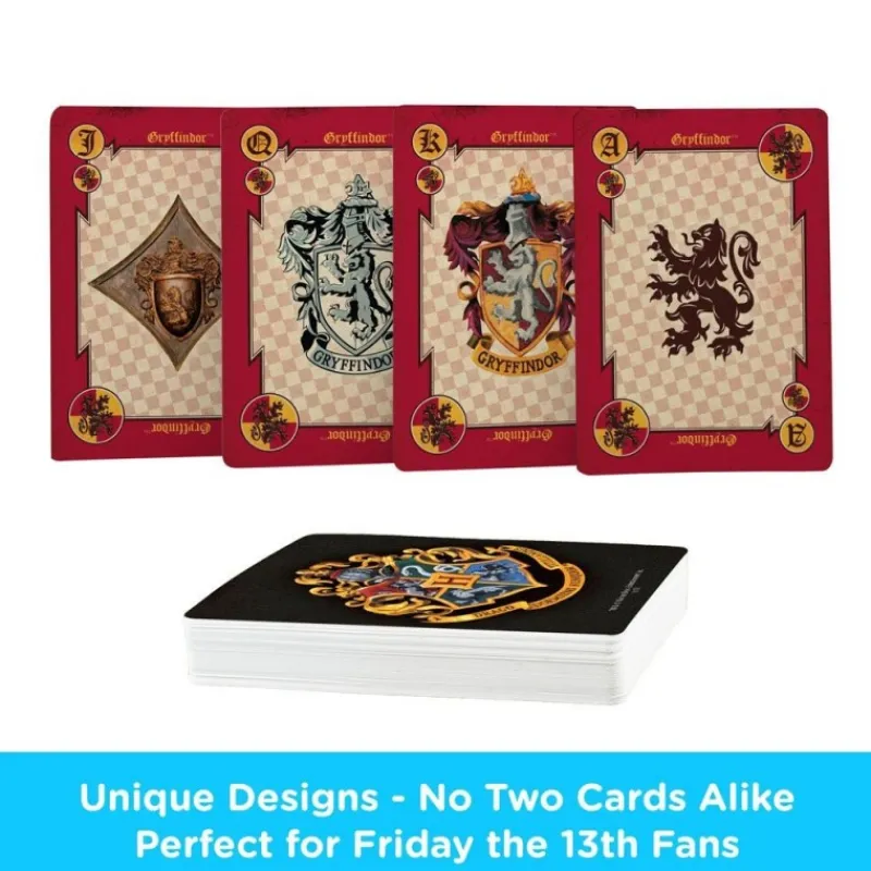 Otros Fabricantes Hufflepuff|Ravenclaw^Harry Potter Baraja Crests de 54 Cartas Oficial