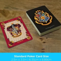 Otros Fabricantes Hufflepuff|Ravenclaw^Harry Potter Baraja Crests de 54 Cartas Oficial