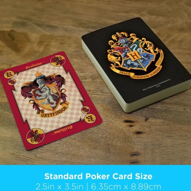 Otros Fabricantes Hufflepuff|Ravenclaw^Harry Potter Baraja Crests de 54 Cartas Oficial