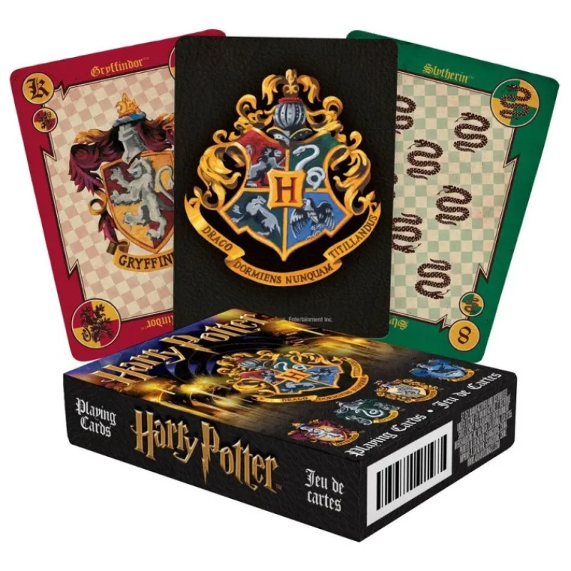 Otros Fabricantes Hufflepuff|Ravenclaw^Harry Potter Baraja Crests de 54 Cartas Oficial
