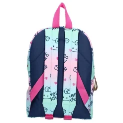 New Hello Kitty Mochila Cheerful Logo 33 cm Poliester Para El Cole