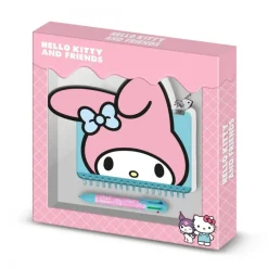KaracterMania Para El Cole^Hello Kitty My Melody Diario Kawaii + Bolígrafo 6 Colores