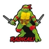 Monogram Int. Las Tortugas Ninja^Imán Raphael Tortugas Ninja de PVC con licencia oficial