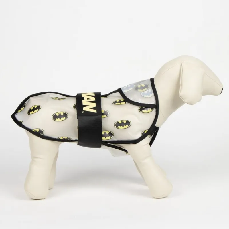 Cerdá Adult Regalos De Superhéroes Dc|Superhéroes Marvel^Impermeable Ajustable para Perro Batman