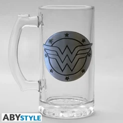 Abystyle Regalos De Superhéroes Dc|Más Regalos De Dc^Jarra Metálica de Wonder Woman DC Comics