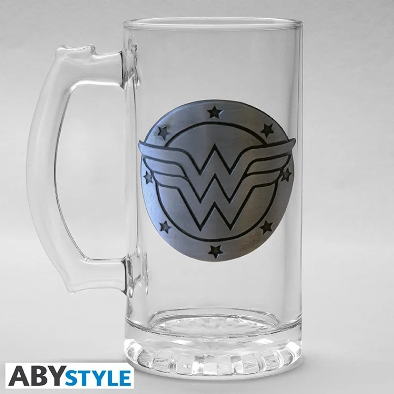 Abystyle Regalos De Superhéroes Dc|Más Regalos De Dc^Jarra Metálica de Wonder Woman DC Comics