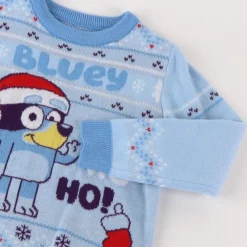 Best Jersey de Punto Navideño Bluey para Niños 3-6 Años Niños Ropa Y Téxtil: Cosas Que Ponerse Para Niños |Bluey