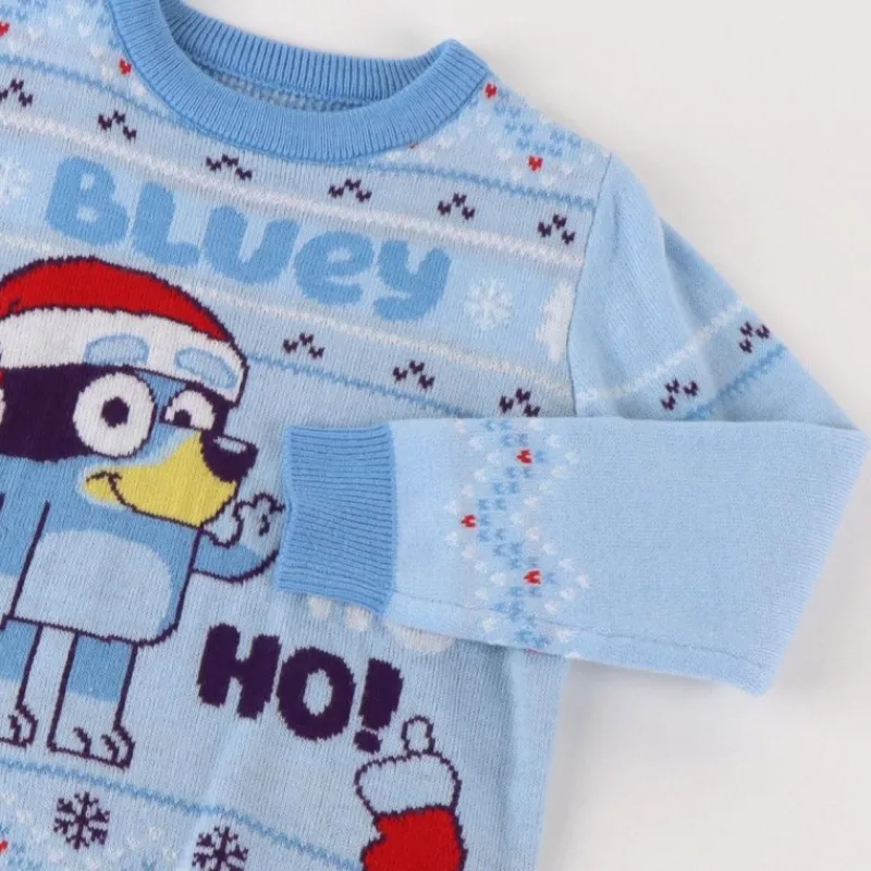Best Jersey de Punto Navideño Bluey para Niños 3-6 Años Niños Ropa Y Téxtil: Cosas Que Ponerse Para Niños |Bluey