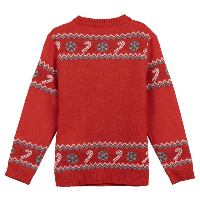 Cerdá Kids Stitch Kids^Jersey de Punto Navideño de Stitch para Niños