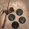 Cinereplicas Harry Potter Hogar^Juego de 4 posavasos Harry Potter