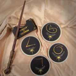 Cinereplicas Harry Potter Hogar^Juego de 4 posavasos Harry Potter