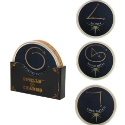 Cinereplicas Harry Potter Hogar^Juego de 4 posavasos Harry Potter