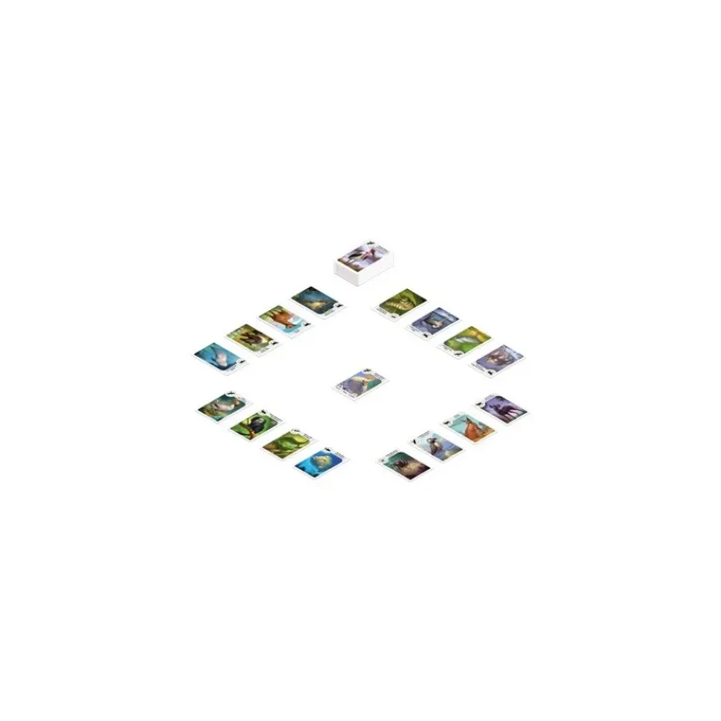 Hot Juego de Cartas Cardline Animales 2 - 110 Cartas Juguetes, Figuras Y Más Regalos Para Peques|Juegos, Peluches Y Chuches