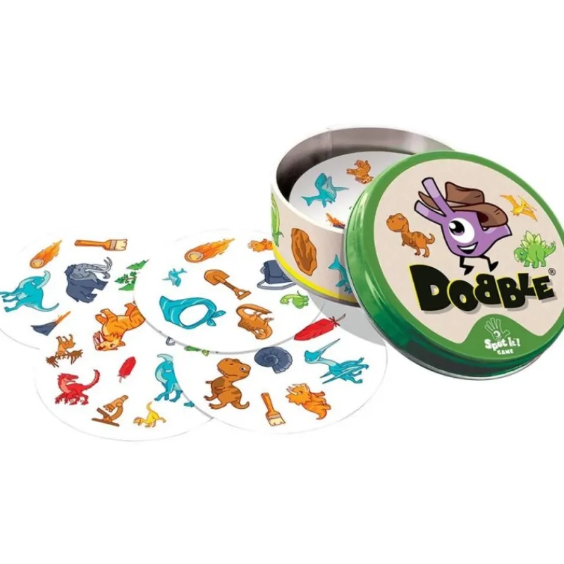 Juegos Juguetes, Figuras Y Más Regalos Para Peques|Juegos, Peluches Y Chuches ^Juego de cartas Dobble Dinosaurios de Zygomatic