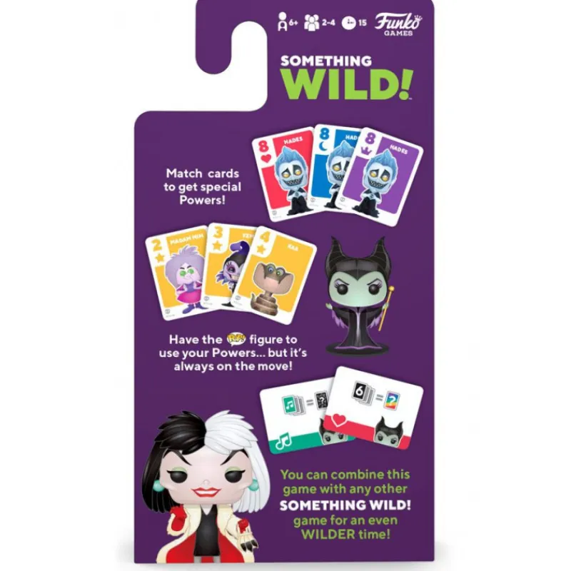 New Juego de Cartas Something Wild! Disney Villanas Más Regalos De Disney|Películas Y Personajes De Disney ·Villanas Disney