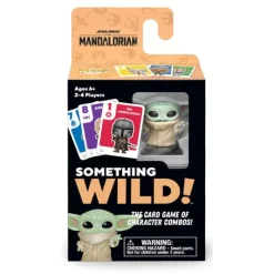 Funko The Mandalorian^Juego de cartas Something Wild! The Mandalorian Grogu Edition