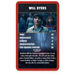 Winning Moves Juguetes, Figuras Y Más Regalos Para Peques|Stranger Things^Juego de cartas Top Trumps Stranger Things Edición Alemán