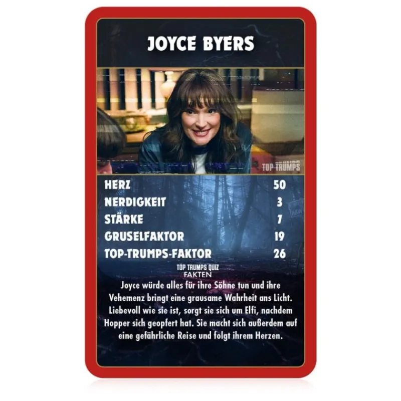 Winning Moves Juguetes, Figuras Y Más Regalos Para Peques|Stranger Things^Juego de cartas Top Trumps Stranger Things Edición Alemán