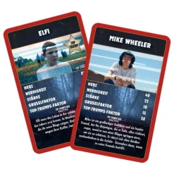 Winning Moves Juguetes, Figuras Y Más Regalos Para Peques|Stranger Things^Juego de cartas Top Trumps Stranger Things Edición Alemán